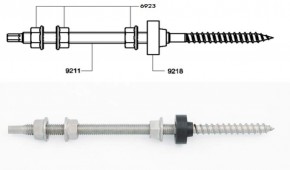 Kombinované šrouby/vruty s DIN 6923 + EPDM