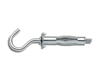 Ocelové hmoždinky s hákem HOD-C Ocel Zinek bílý