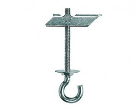 Sklopné kotvy s hákem KDH Ocel Zinek bílý