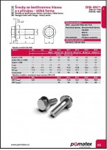 Technický katalog spojovacího materiálu - Pematex
