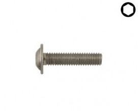 Límcové imbusové šrouby s půlkulatou hlavou ISO 7380 Nerez A2