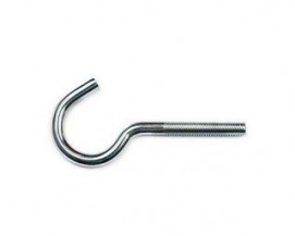 Háky s metrickým závitem Ocel Zinek bílý