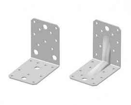 Úhelníky 65x90x90mm Nerez