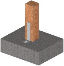 Kotevní prvek 40x65x205mm