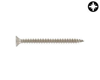 Univerzální zápustné vruty PZ Nerez A2