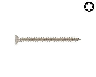 Univerzální zápustné vruty Torx Nerez A2