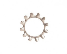 Podložky s vnějším ozubením Nerez A2 DIN 6797A