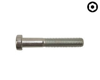 Imbusové šrouby s nízkou hlavou Nerez A2 DIN 6912