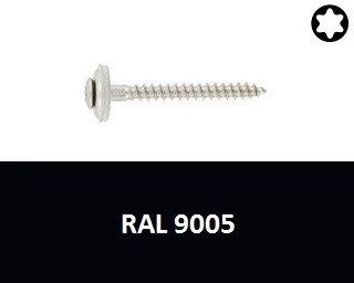 Klempířské vruty Nerez A2 RAL 9005