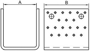 Kotevní patky bez trnu