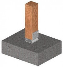 Kotevní patky s prolisy bez trnu