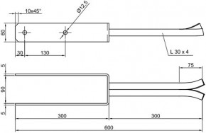Kotevní patky Ocel  12-53
