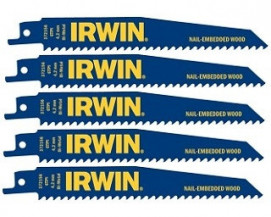 Bimetalové listy do mečových pil pro řezání dřeva s hřebíky