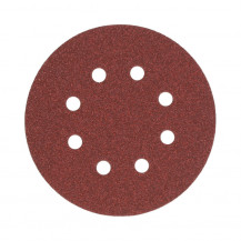 Brusné disky na suchý zip s osmi otvory