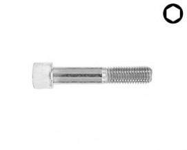 Imbusové šrouby DIN 912 Ocel 8.8 Zinek bílý