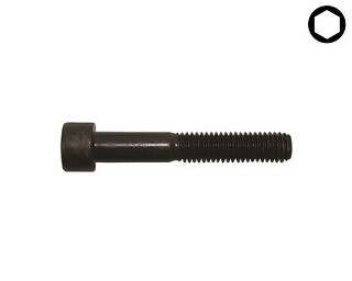 Imbusové šrouby DIN 912 Ocel 8.8 Bez povrchové úpravy