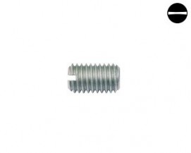 Stavěcí šrouby DIN 551 Ocel Zinek bílý