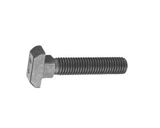 Šrouby s T hlavou DIN 186 Ocel 4.6 Bez povrchové úpravy