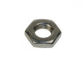 Nízké matice DIN 439 Ocel 5 Bez povrchové úpravy