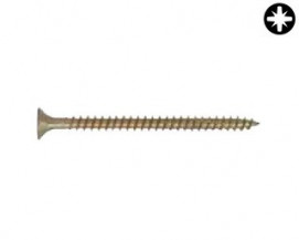 Univerzální zápustné vruty PZ Ocel Žlutý zinek