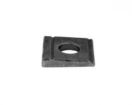 Klínové podložky pro U profily DIN 434 Ocel Bez povrchové úpravy