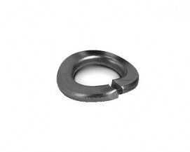 Prohnuté pérové podložky DIN 128A Ocel Bez povrchové úpravy