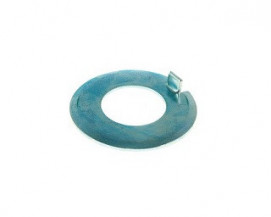 Pojistné podložky s vnějším nosem DIN 432 Ocel Zinek bílý