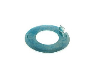 Pojistné podložky s vnějším nosem DIN 432 Ocel Zinek bílý