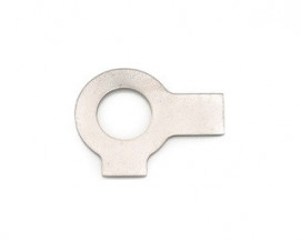 Pojistné podložky se dvěma jazýčky DIN 463 Ocel Zinek bílý