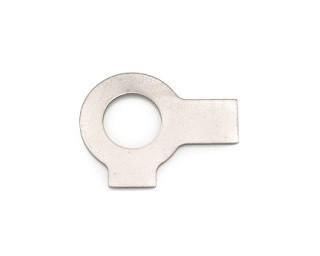 Pojistné podložky se dvěma jazýčky DIN 463 Ocel Zinek bílý