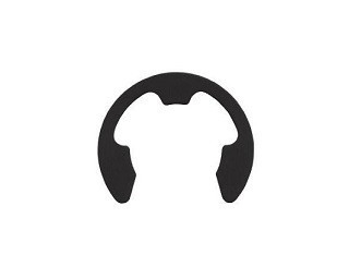 Třmenové pojistné kroužky DIN 6799 Ocel Bez povrchové úpravy