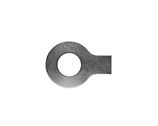 Pojistné podložky s jazýčkem DIN 93 Ocel Bez povrchové úpravy