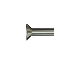 Zápustné rozklepávací nýty DIN 661 Ocel Bez povrchové úpravy