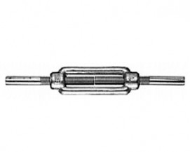 Napínače na lano k navaření DIN 1480 Ocel Zinek bílý