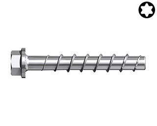 Šrouby do betonu FBS II Ocel Zinek bílý