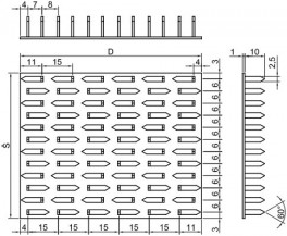 Styčníkové desky síla 1mm