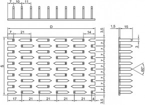 Styčníkové desky síla 1,5mm