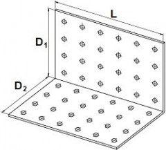 Spojovací úhelníky bez výztuhy