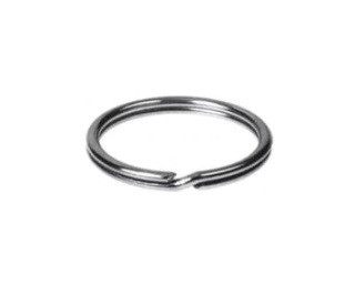 Kroužky na klíče Poniklovaná ocel