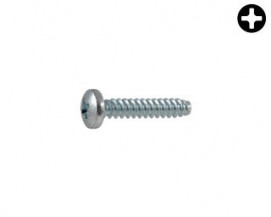 Šrouby do plechu PH DIN 7981F Ocel Zinek bílý