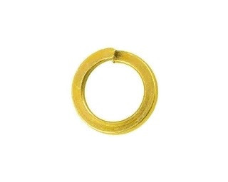 Pérové podložky s čtvercovým průřezem DIN 7980 Ocel Žlutý zinek