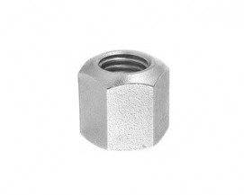 Prodloužené matice DIN 6330B Ocel 10 Bílý zinek