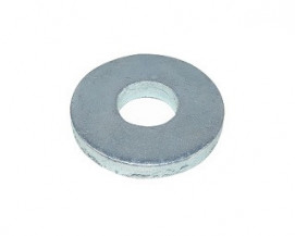 Kruhové podložky DIN 7349 Ocel Zinek bílý