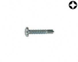 Vruty do kovu s předvrtáním QUADREX DIN 7504N Ocel Zinek bílý