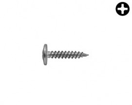 Vruty do profilu WF Ocel Zinek bílý