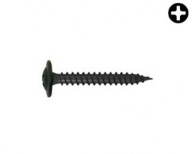 Rámové vruty do sádrokartonu s jemným závitem Ocel Fosfát