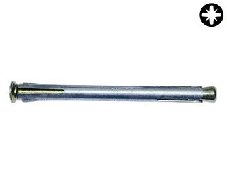 Rámové kotvy Ocel Zinek bílý