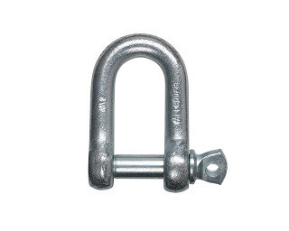 Zámky řetězu DIN 82101D Ocel Zinek bílý