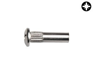 Nábytkářské spojovací články Poniklovaná ocel